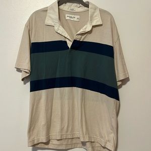 Abercrombie & Fitch Oversized Polo Tee
